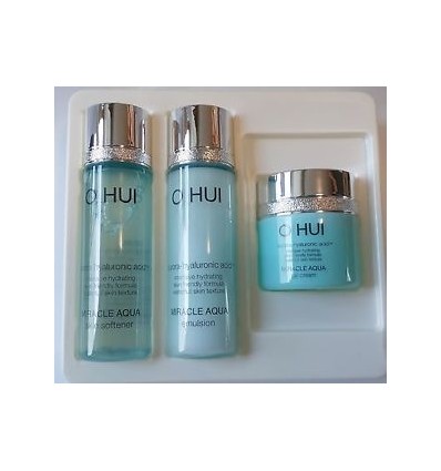 Набор для интенсивного увлажнения кожи O HUI Miracle Aqua Miniature Kit 3pcs