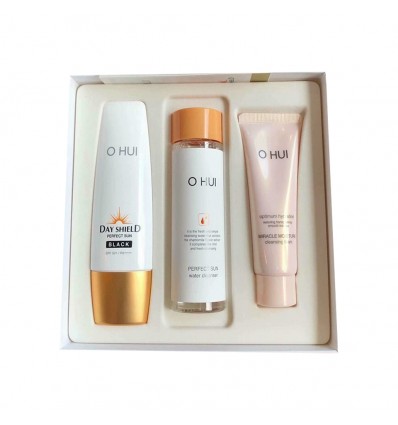 Набор солнцезащитный для ухода за кожей Day Shield Perfect Sun black Special Set O hui